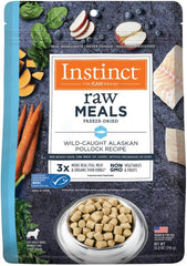 Instinct Freeze Dried Raw Meals, Natural Dry Dog Food, Grain Free - Wild Caught Pollock