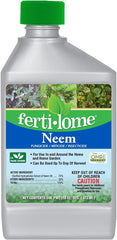 Fertilome (16092) Neem Oil Concentrate Insecticide, Controls Aphids, Spider Mites, Scale and Beetles, OMRI Listed (16 oz)