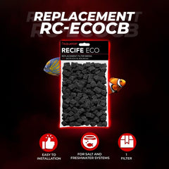 Aquatop Recife Eco Carbon Media Cubes, 80g – Reduces Odor & Discoloration, Enhances Water Clarity, Perfect for Recife Eco Tanks, RC-ECOCB