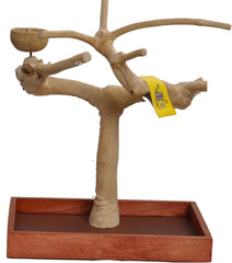A&E Cages Small Java Table Top Bird Stand 15"x10"x 15"