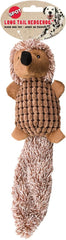 SPOT Ethical Pets 16" Assorted Long Tail Hedgehog Plush Dog Toy for Dog