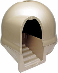 Petmate Booda Clean Step Cat Litter Box Dome (Made in the USA with 95% Recycled Materials)