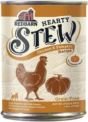 Redbarn Pet Products Hearty Stew All Life Stages Canned Dog Food Chicken & Pumpkin, 12pk/12 oz