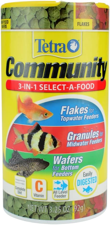 Tetra Community Select-A-Food Aquarium Fish Food (1 Can)