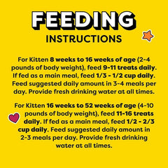 Temptations Salmon and Dairy Flavor Crunchy and Soft Kitten Treats