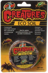 Zoo Med 3 Pack of Creatures Eco Soil Coconut Fiber Substrate for Invertebrate Pet Habitats