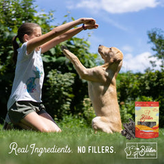 Beg & Barker Beef Liver Jerky for Dogs - Dog Training Treats - Natural Dog Treats Made in The USA - Grain Free, Diabetic-Friendly, High Protein, Sugar-Free