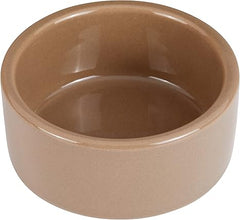 Kaytee Stoneware Ceramic Pet Hamster Bowl, Brown, 3-Inch