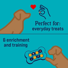 Stewart Freeze Dried Dog Treats, PuffPops Bacon and Cheese Recipe, Gluten Free, 2.8 Ounce Resealable Pouch, Made in USA, Dog Training Treats