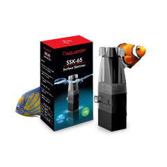 Aquarium Surface Skimmer 65 GPH Flow Rate – Efficient Waste Removal – Ideal for Tanks Up to 100 Gallons – Ideal for Freshwater & Saltwater Compatible