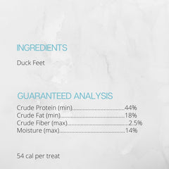 Farmland Traditions Duck Feet for Dogs, Single-Ingredient, Natural Dog Dental Treats, Made in The USA, 1.43 Pound Bag