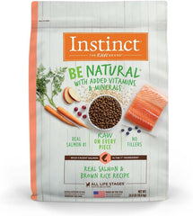 Instinct Be Natural Salmon & Brown Rice Dry Dog Food