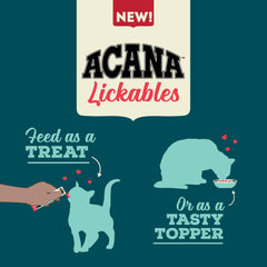 ACANA Lickables Tuna Recipe, 2.5oz, 5 Count