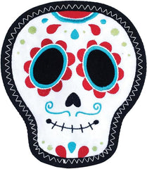 ZippyPaws - Z-Stitch Extra Tough Dog Toy with Squeaker - Santiago The Sugar Skull