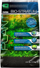 Fluval Natural Mineral-Rich Volcanic Soil Bio Stratum for Planted Tanks- Aquarium Substrate for Healthy Plant Development, Growth, and Color