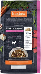 Instinct Raw Boost Small Breed, Natural Dry Dog Food with Freeze Dried Pieces, High Protein, Grain Free Recipe - Real Beef, 3.5 lb. Bag