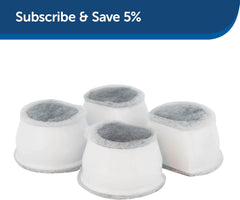 Drinkwell - PetSafe Drinkwell Replacement Carbon Filters, Dog and Cat Ceramic Water Fountain Filters, 4-Pack