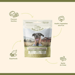Superfood Complete, Adult Dog Food, Air-Dried, High Protein, Zero Fillers, Superfood Nutrition by Katherine Heigl (Beef Formula)