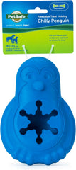 PetSafe Chilly Penguin, Freezable Dog Toy for Small Dogs, Fill and Freeze, Frozen Dog Toy to Fill with Treats, French Vanilla Scented, Interactive Pet Puzzle for Boredom or Separation Anxiety