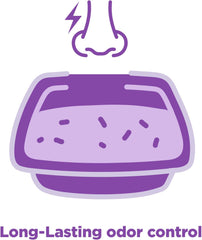 Arm & Hammer Forever Fresh Clumping Cat Litter Lavender, MultiCat With 20% More Lavender Freshness, Pet Friendly With Essential Oils