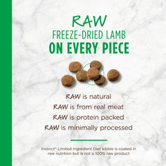 Instinct Limited Ingredient Diet Grain Free Recipe with Real Lamb Natural Dry Dog Food
