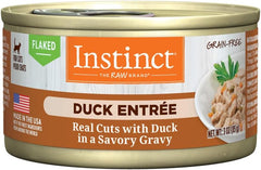 Instinct Flaked Entrée Wet Canned Cat Food Duck
