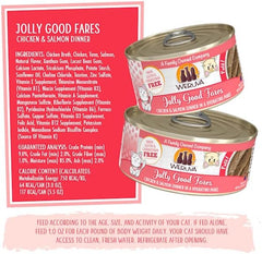 Weruva Wet Cat Food, Jolly Good Fares with Chicken and Salmon Pate