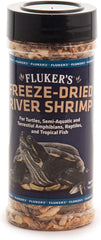 Fluker’s Freeze-Dried Insects - River Shrimp, Turtle Shrimp, Shrimp Turtle Food - Nutrient-Rich Shrimp for Turtles, Reptiles, Birds & Tropical Fish, 1 oz