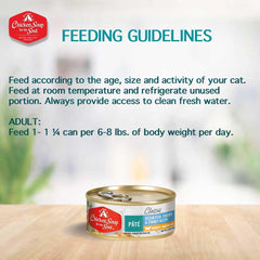 Chicken Soup for the Soul All Natural Premium Mature/Senior Wet Cat Food, Real Meat First Ingredient, No By-Products/Artificial Colors/Flavors/Preservatives, Chicken & Turkey Pate, 5.5oz (Pack of 24)