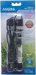 Marina Submersible Heater for Aquarium, Mini, 50-watt