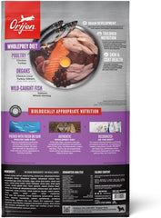 ORIJEN Puppy Large Dry Dog Food, Grain Free Dry Dog Food for Puppies, Fresh or Raw Ingredients
