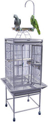 A&E Cage 8001818 Black Play Top Bird Cage with 5/8" Bar Spacing, 18" x 18"