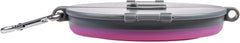 Loving Pets - Bella Roma Portable Travel Dog Bowl Collapsible Dog Food & Water Bowl (Pink)