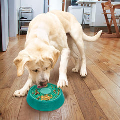KONG Licks Spinz Rotating Textured Food Pad with Non-Skid Base