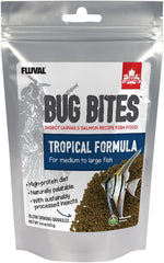 Fluval Bug Bites Tropical Fish Large Granules 4.4 oz