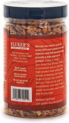 Fluker's All Natural Large Sun-Dried Red Shrimp, High Protein Treats, Aquatic Turtle Food, Great for Aquatic Frogs, Tegus, Monitors, and Tropical Fish
