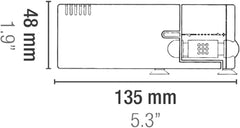 Sicce MICRON Internal Filter, 65GPH, Submersible, Plastic, Water Purification Unit