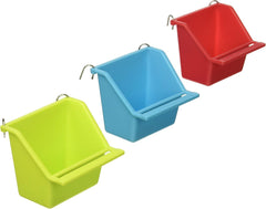 Prevue Pet Products BPV1263 12-Pack Birdie Basics Perch Cup with Display Box, 2-Ounce, Colors Vary