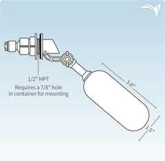 Aquatic Life Float Valve Kit for RO & RO/DI Systems