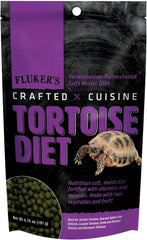 Fluker's Crafted Cuisine Diet, Tortoise Food, Made with Real Fruits & Veggies, 6.75 oz