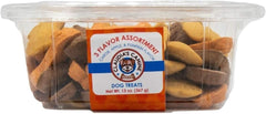 Claudia's Canine Bakery 3 Flavor Dog Biscuit Assortment, 13 Ounces, Carob Apple & Pumpkin Flavors, Baked Fresh in The USA