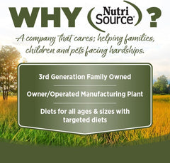 NutriSource Choice Dry Dog Food, Large Breed Chicken Meal & Barley Recipe, 40LB