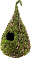 Galápagos SuperMoss (56026) Raindrop Birdhouse, 6 by 10-Inch, Fresh Green