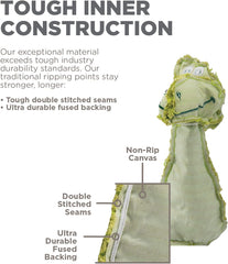 Outward Hound Scrunch Bunch Duck Interactive Plush Squeaky Dog Tug Toy