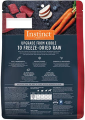 Instinct Freeze Dried Raw Meals, Natural Dry Dog Food, Grain Free - Real Beef