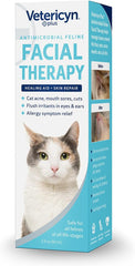 Vetericyn Plus Feline Facial Therapy | Healing Aid and Skin Repair for Different Cat First Aid Needs, Including Cat Acne, Cat Ear and Eye Problems. 2 Ounces