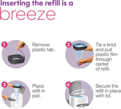 Litter Genie Refill Bags | Up to 4 Months of Supply in 1 Cartridge | Ultimate Odor Control Cat Litter Bags