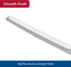 Safari Dog Nail File - Ensure a Smooth Finish After Cutting - Remove Burs from Outdoor & Indoor Dogs - One Size