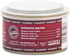 Fluker's Gourmet Canned Food for Reptiles, Fish, Birds and Small Animals, Super Worms, 1.2 oz