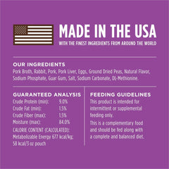 Instinct Healthy Cravings Natural Wet Cat Food Topper, Grain Free Recipe - Real Rabbit, 3 oz. Pouches (Pack of 24)